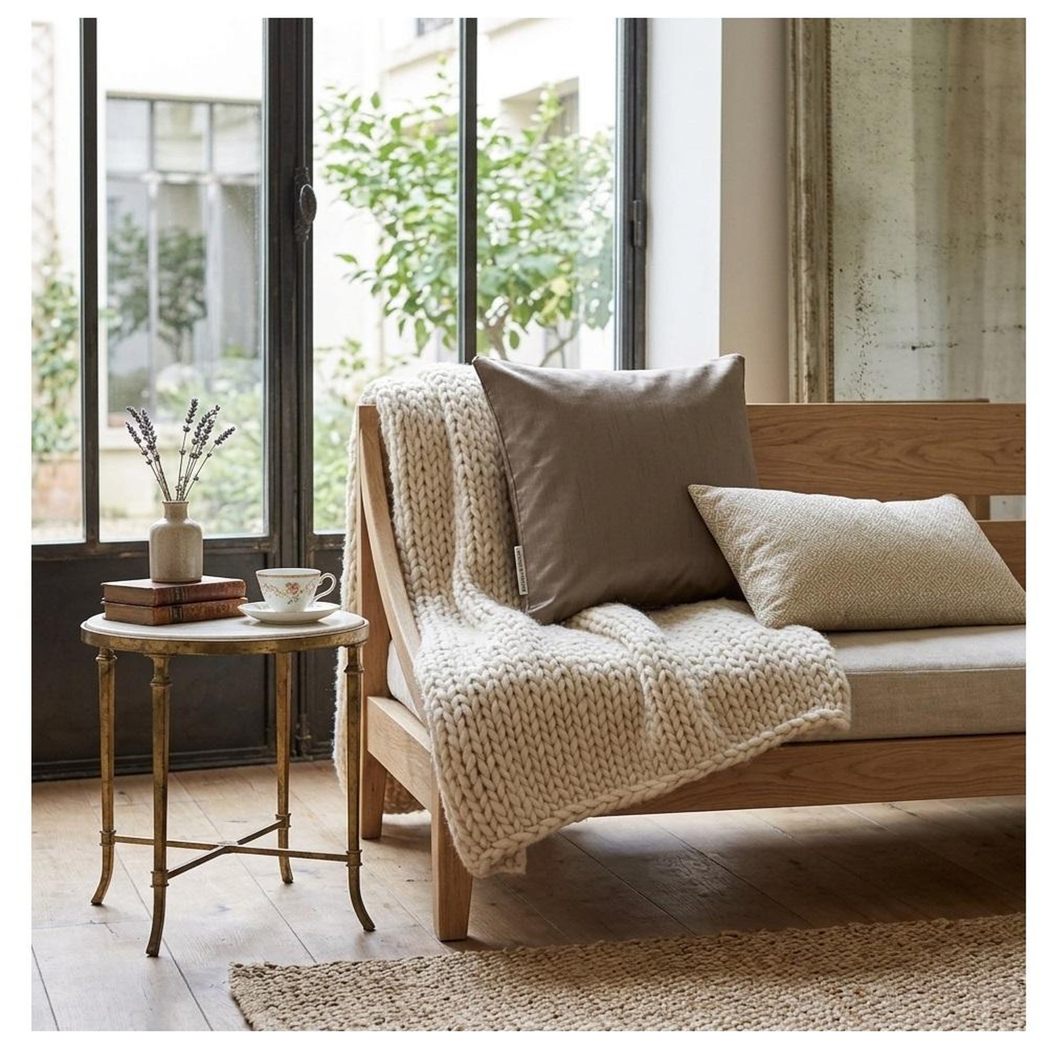 Voir la diapositive 3 : Eden Housse de coussin shantung shana