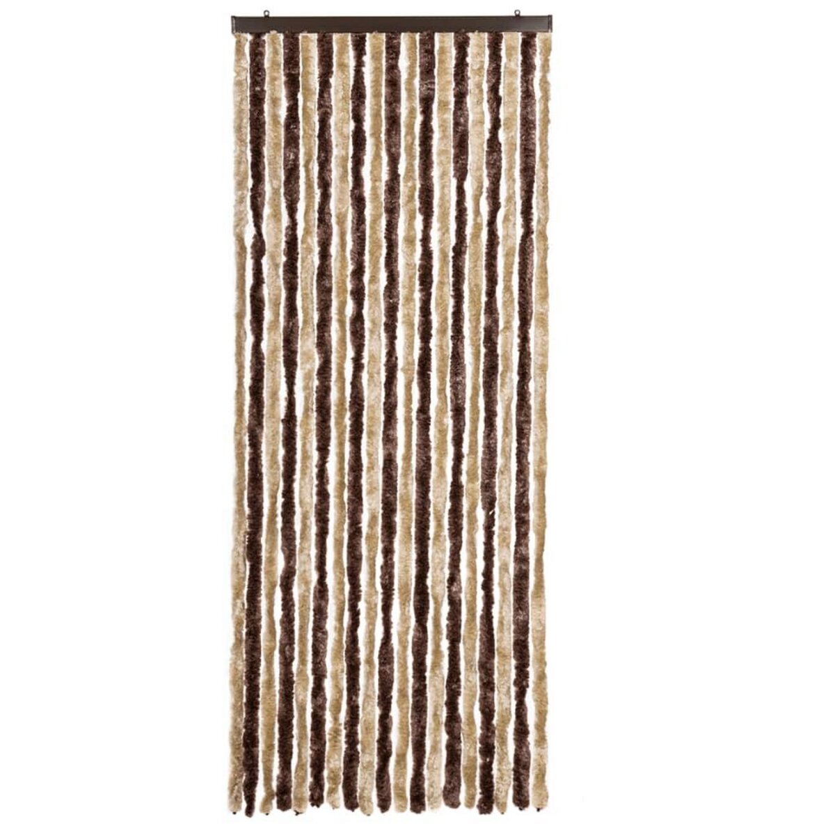 VIDAXL Moustiquaire Beige et marron clair 56 x 185 cm Chenille