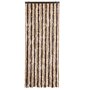 Voir la diapositive 3 : VIDAXL Moustiquaire Beige et marron clair 56 x 185 cm Chenille