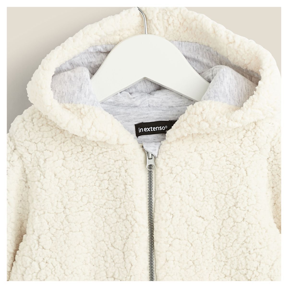 IN EXTENSO Manteau laine bébé fille