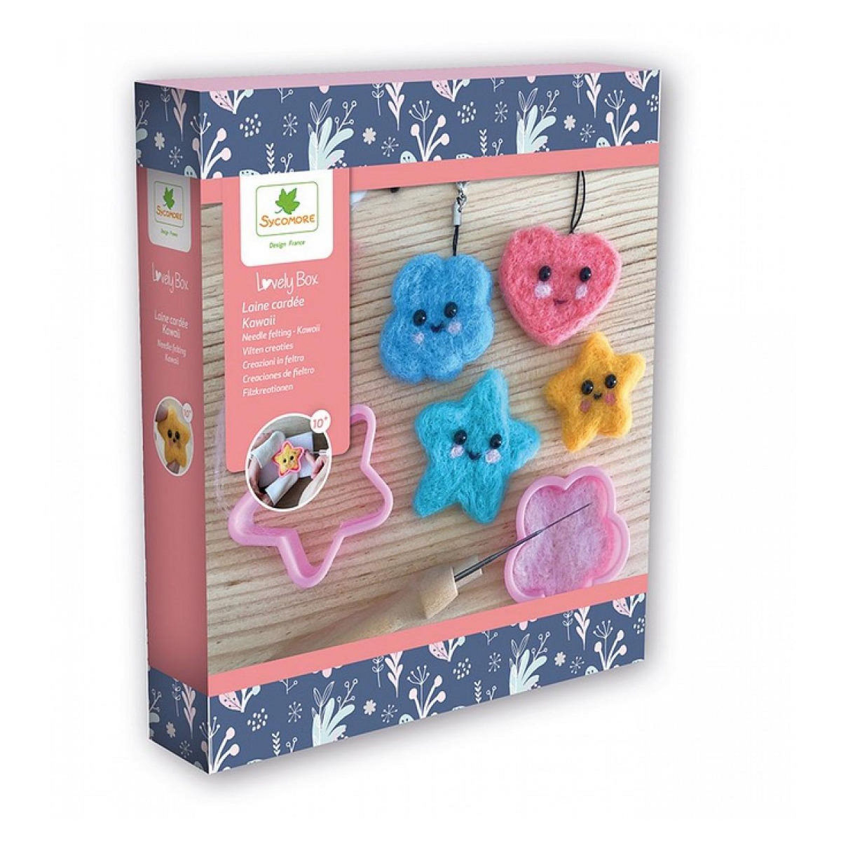 Au Sycomore Lovely Box Laine cardee kawaii