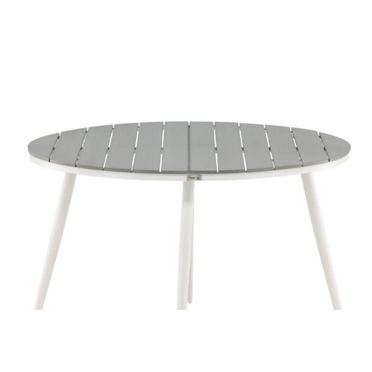 Paris Prix Table de Jardin Ronde  Break  120cm Gris