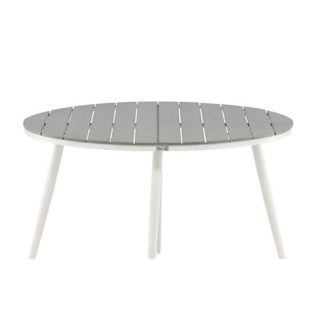Paris Prix Table de Jardin Ronde  Break  120cm Gris