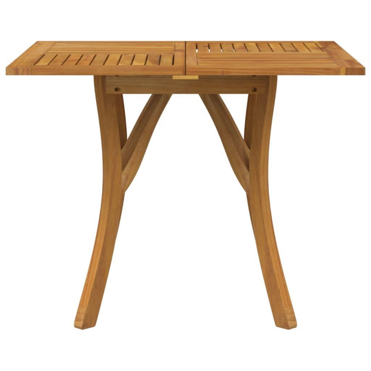 VIDAXL Table de jardin 85x85x75 cm Bois d'acacia solide