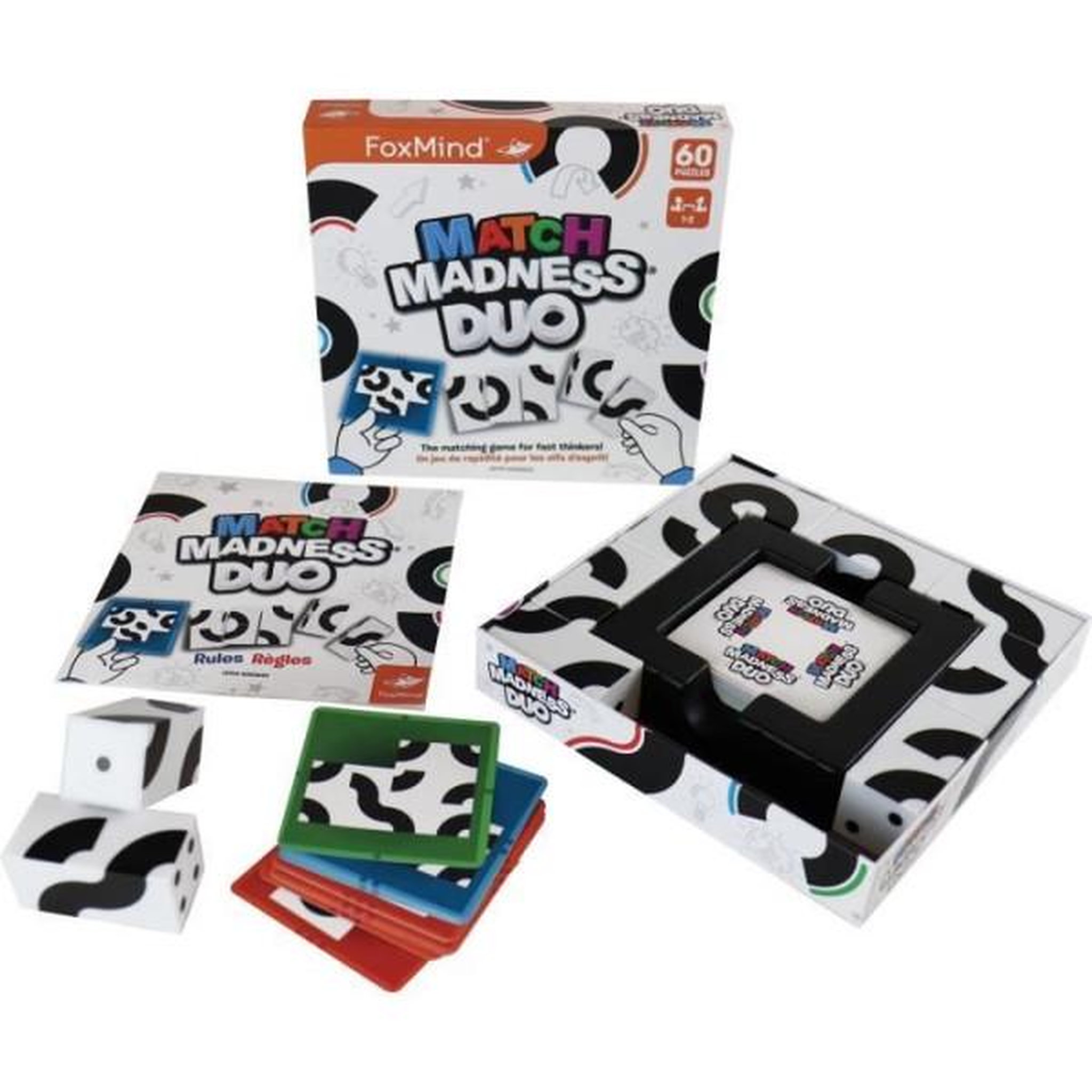 Voir la diapositive 4 : Asmodee Jeu d ambiance Asmodee Déblok Duo