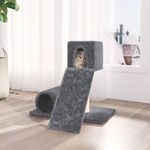VIDAXL Arbre a chat avec griffoir en sisal Gris fonce 59 cm