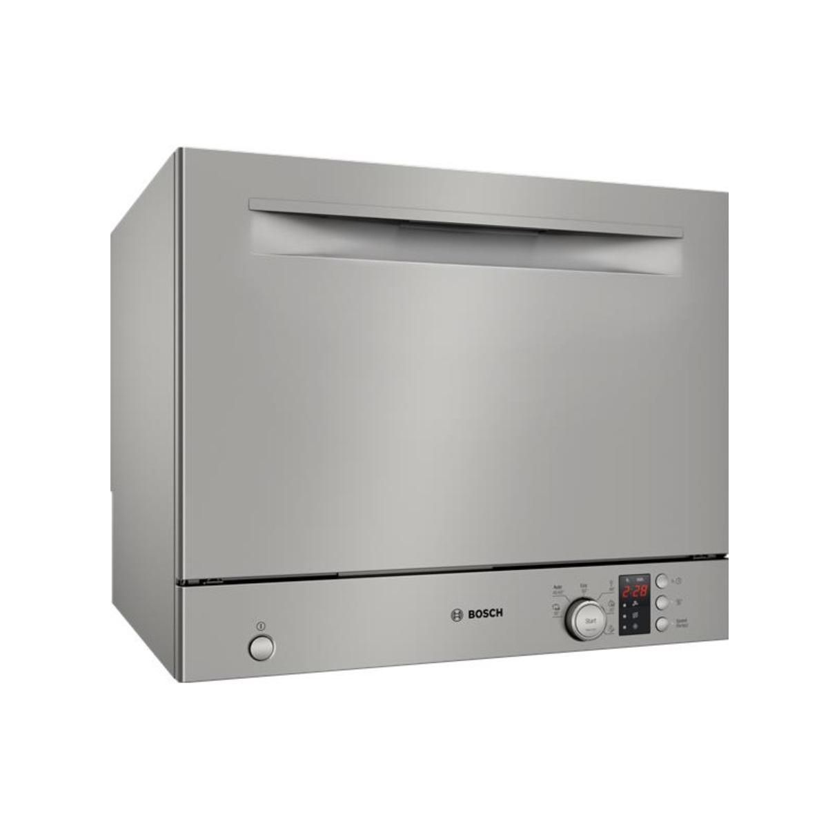 BOSCH Lave-vaisselle 55cm 6 couverts 49db gris - SKS2ITI00E