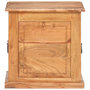 Voir la diapositive 3 : VIDAXL Coffre 40x40x40 cm Bois d'acacia solide