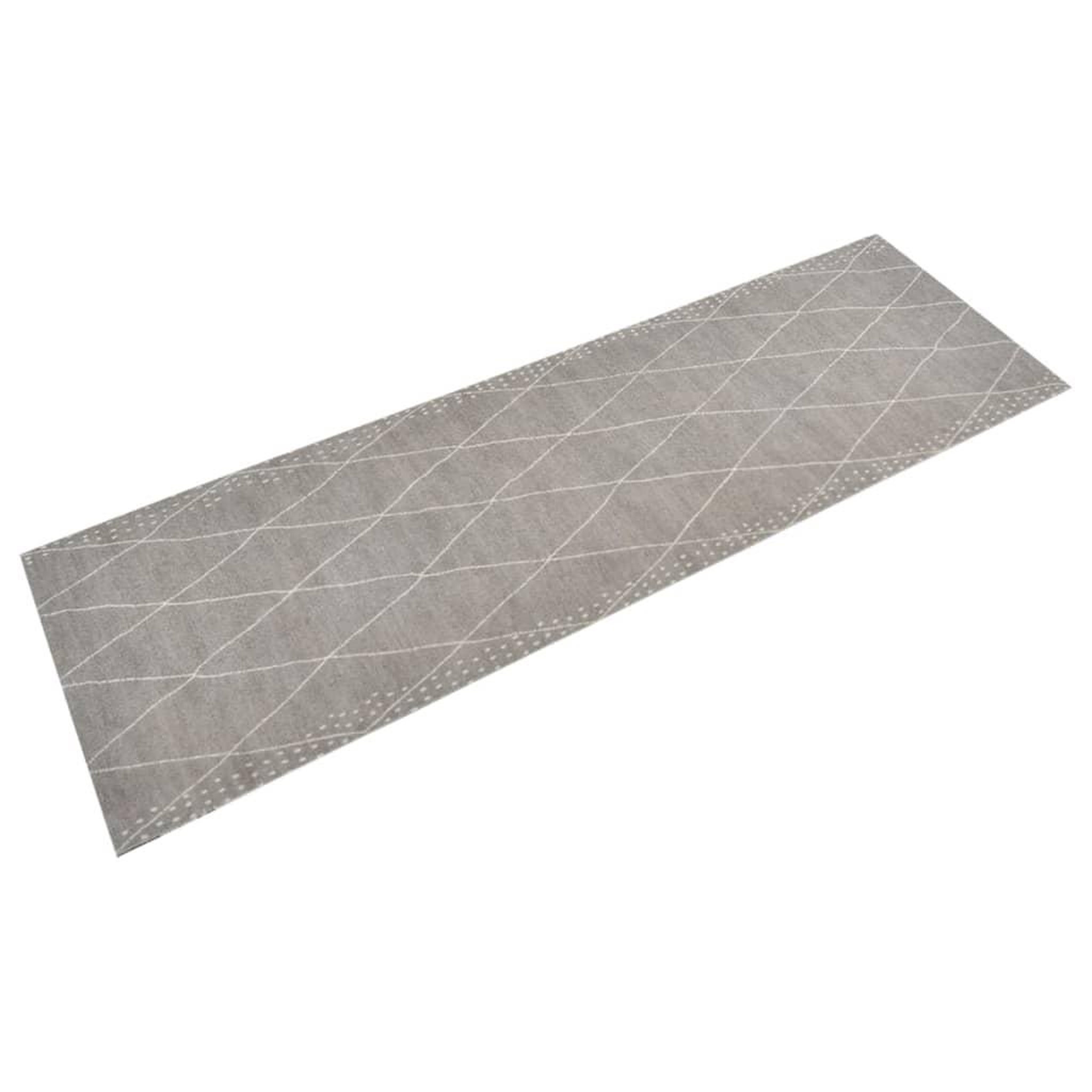 Voir la diapositive 1 : VIDAXL Tapis de cuisine lavable impression losange 60x180 cm velours