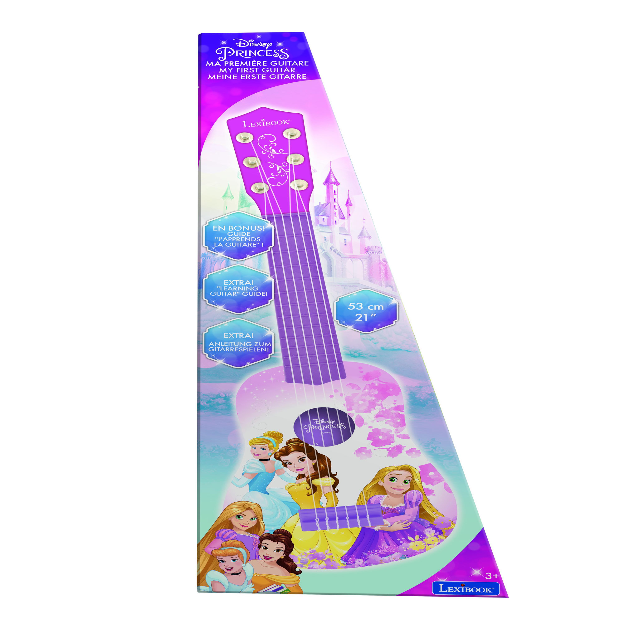 Voir la diapositive 5 : Lexibook Ma Première Guitare Disney Princesses