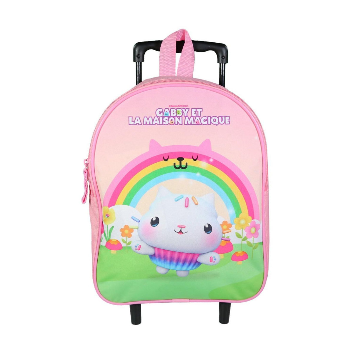 Bagtrotter BAGTROTTER Sac à dos à roulettes 32 cm maternelle  Gabby et la maison magique Rose