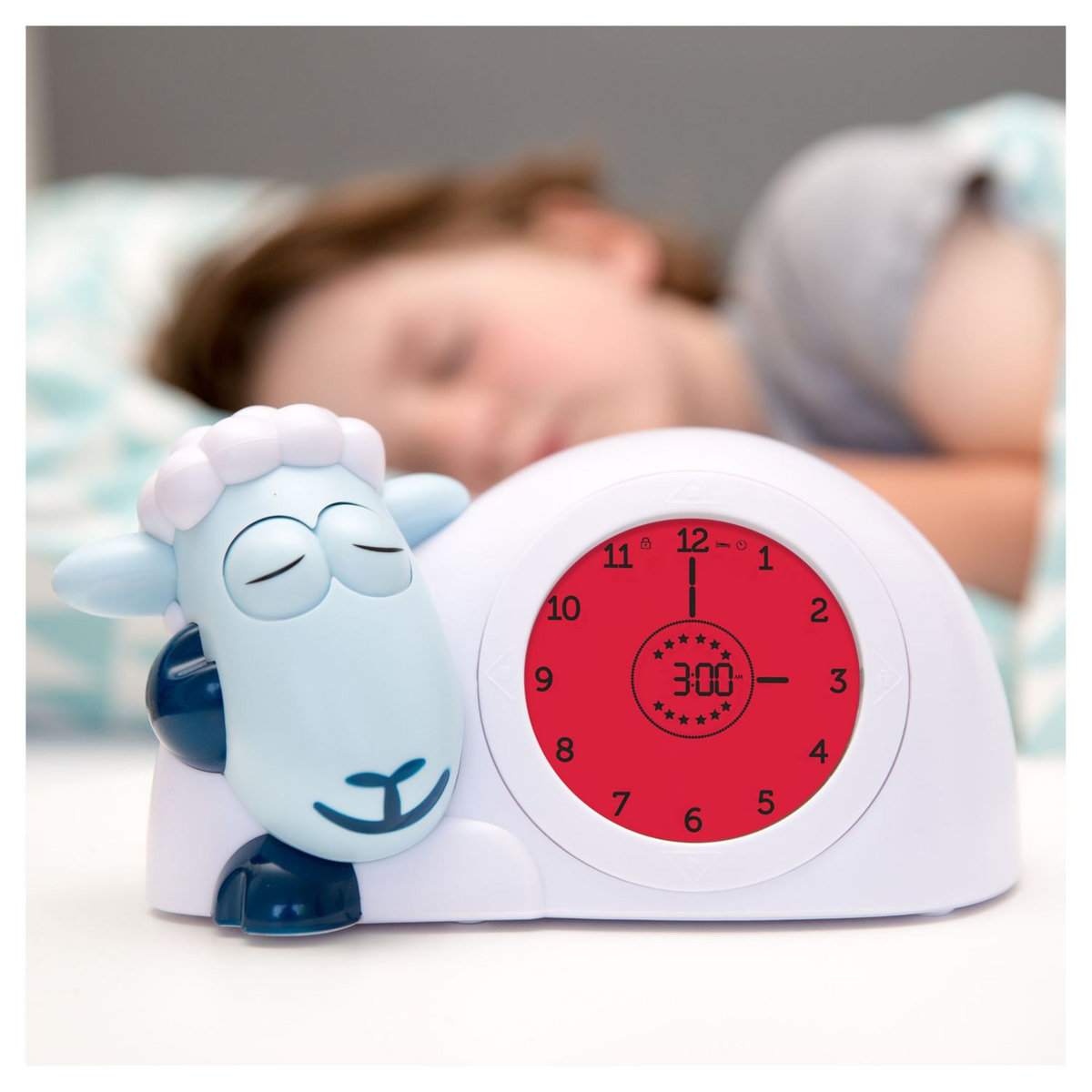 Zazu Réveil Ludique Sam l'Agneau Bleu