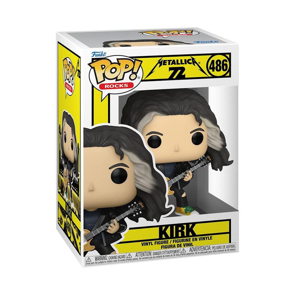 Funko Figurine Funko Pop Rocks Metallica Kirk 72S