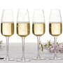Voir la diapositive 2 : SECRET DE GOURMET Lot de 4 Flûtes à Champagne  Talia  29cl Transparent
