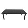 Voir la diapositive 3 : PLAY4FUN Table de jardin 8-10 personnes 220 X 120 X 75 cm - Noir effet marbré