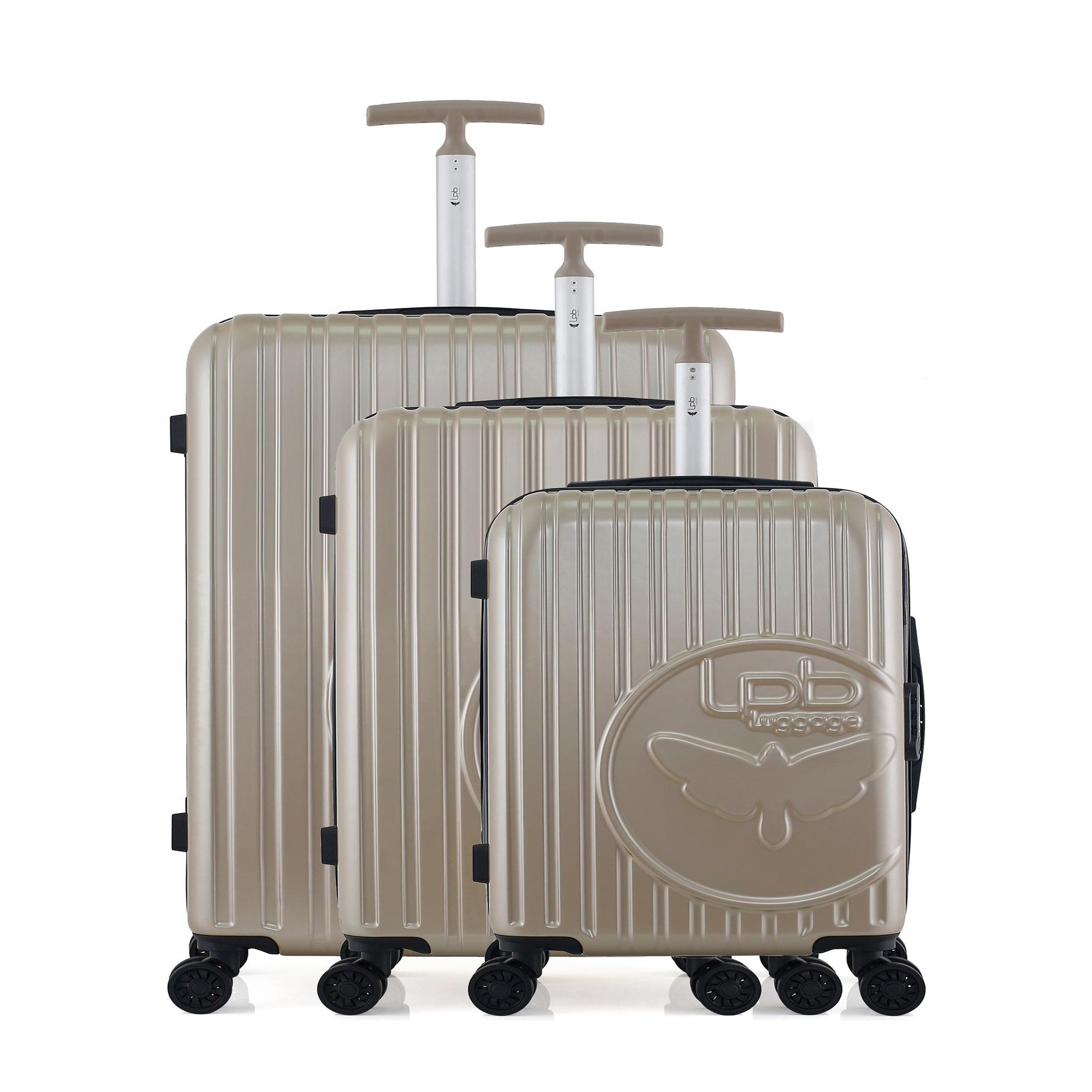 LES P'TITES BOMBES LPB Lpb luggage - set de 3 valises romane 75 cm 4 roues