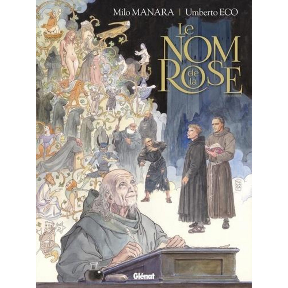 LE NOM DE LA ROSE TOME 1 , Manara Milo