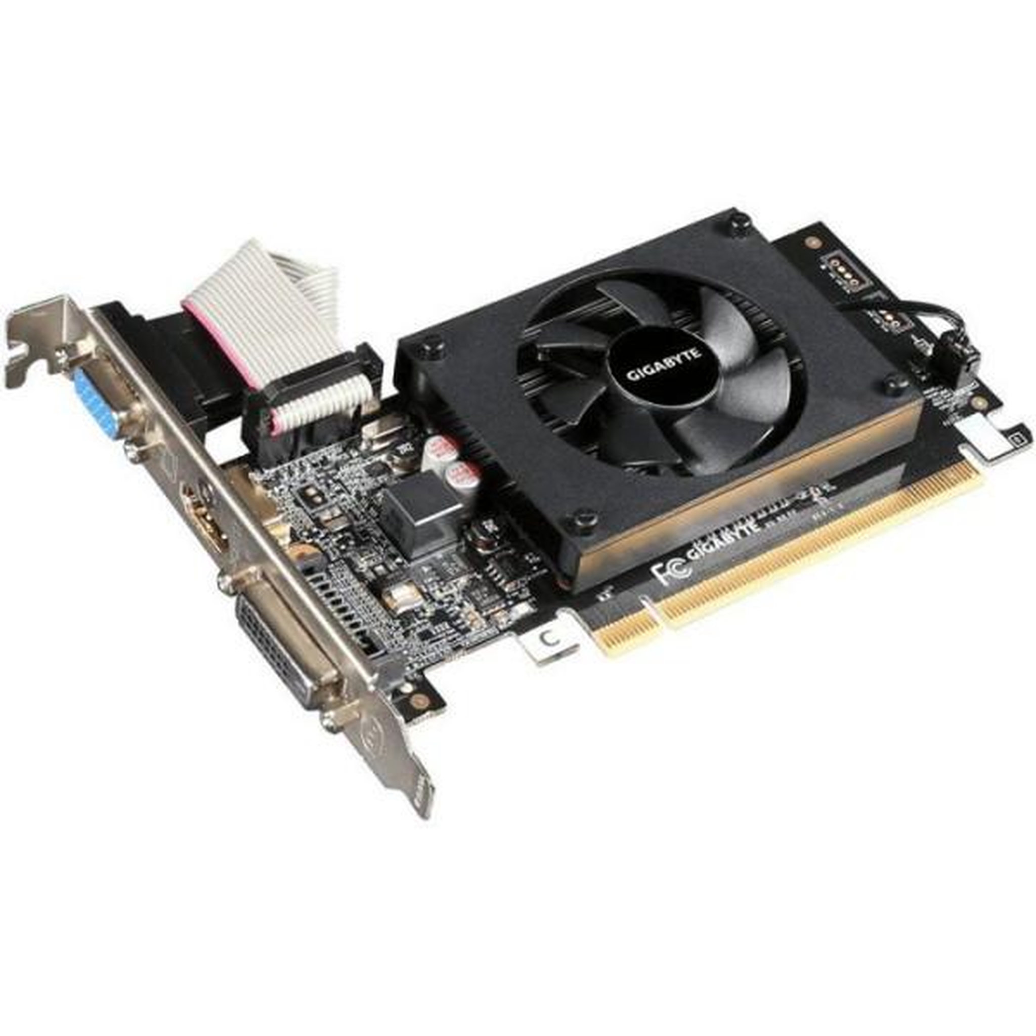 Voir la diapositive 3 : Gigabyte GIGABYTE - GT 710 - Carte graphique - NVIDIA D3 - 2 Go - Série 2GL 2.0