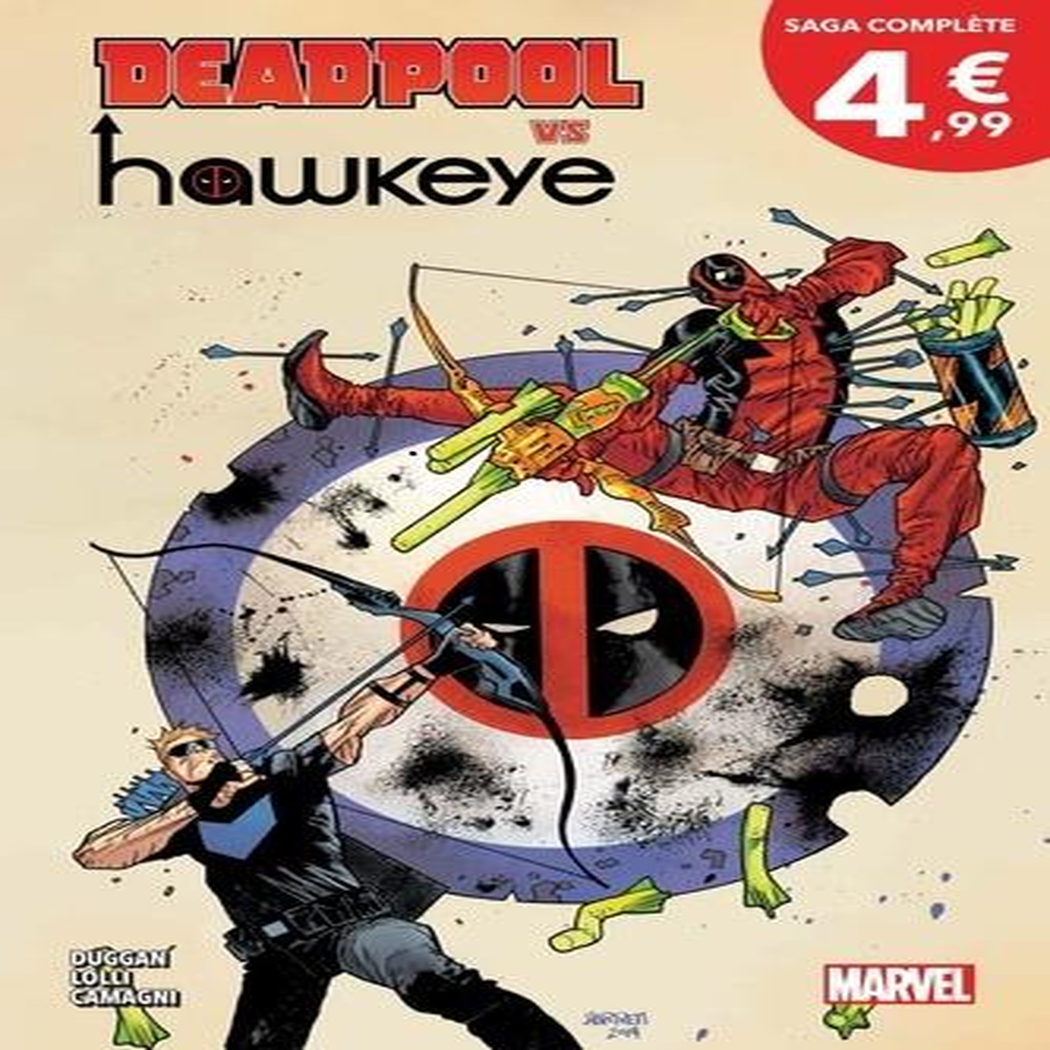 DEADPOOL VS HAWKEYE, Duggan Gerry