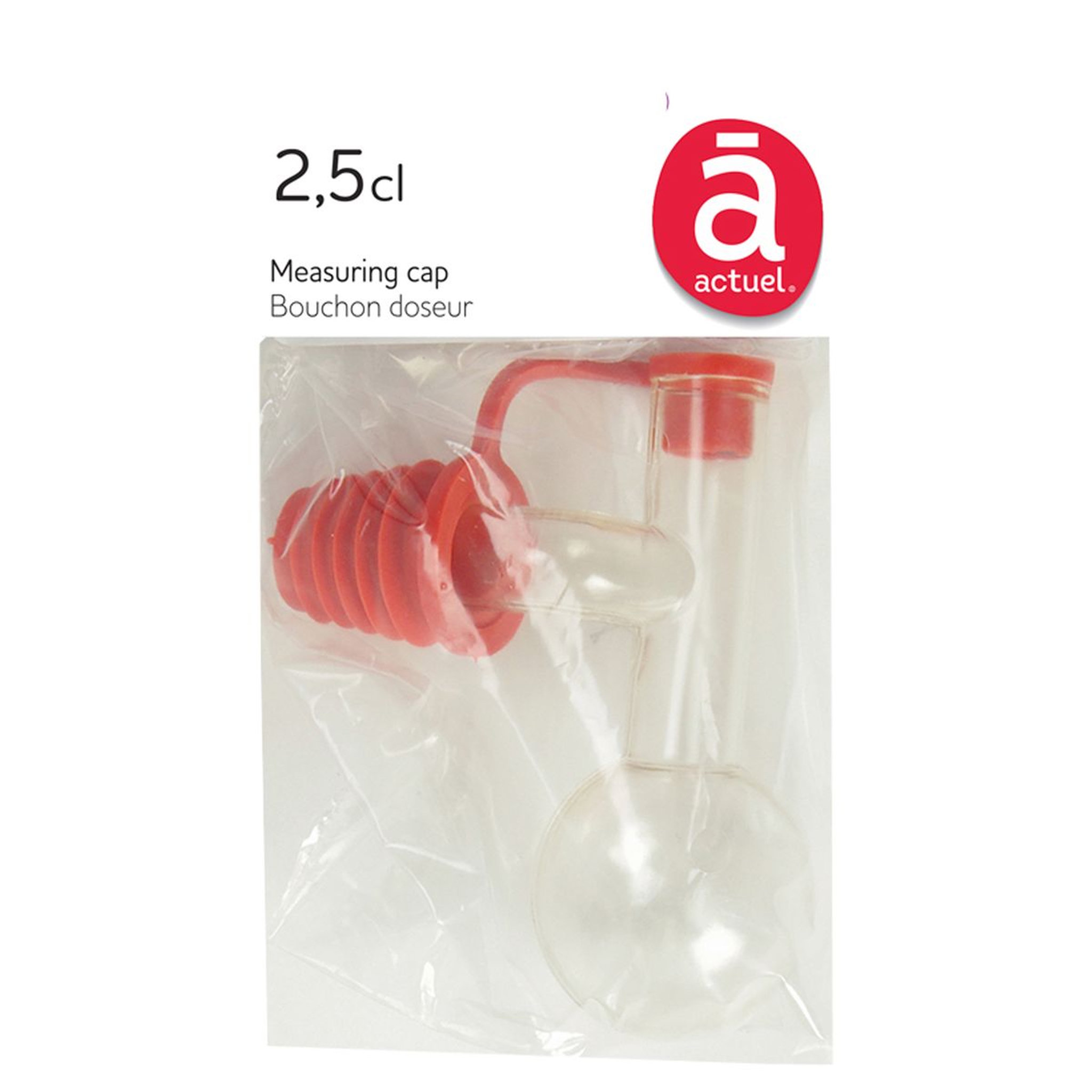 Actuel Bouchon doseur en plastique 2,5cl