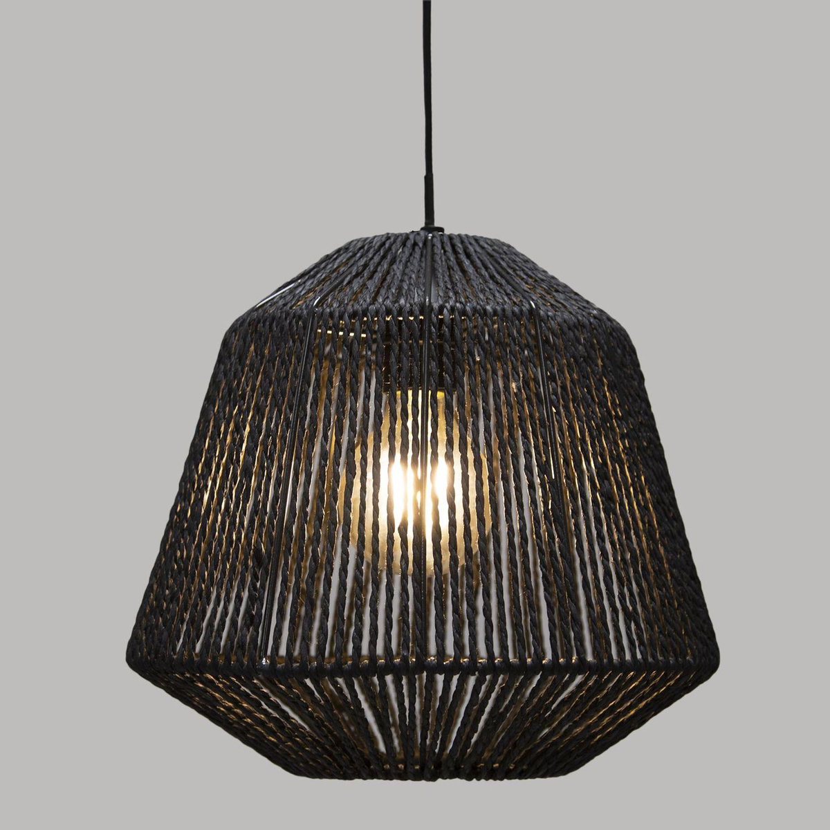 ATMOSPHERA Suspension luminaire effet corde Ethnik
