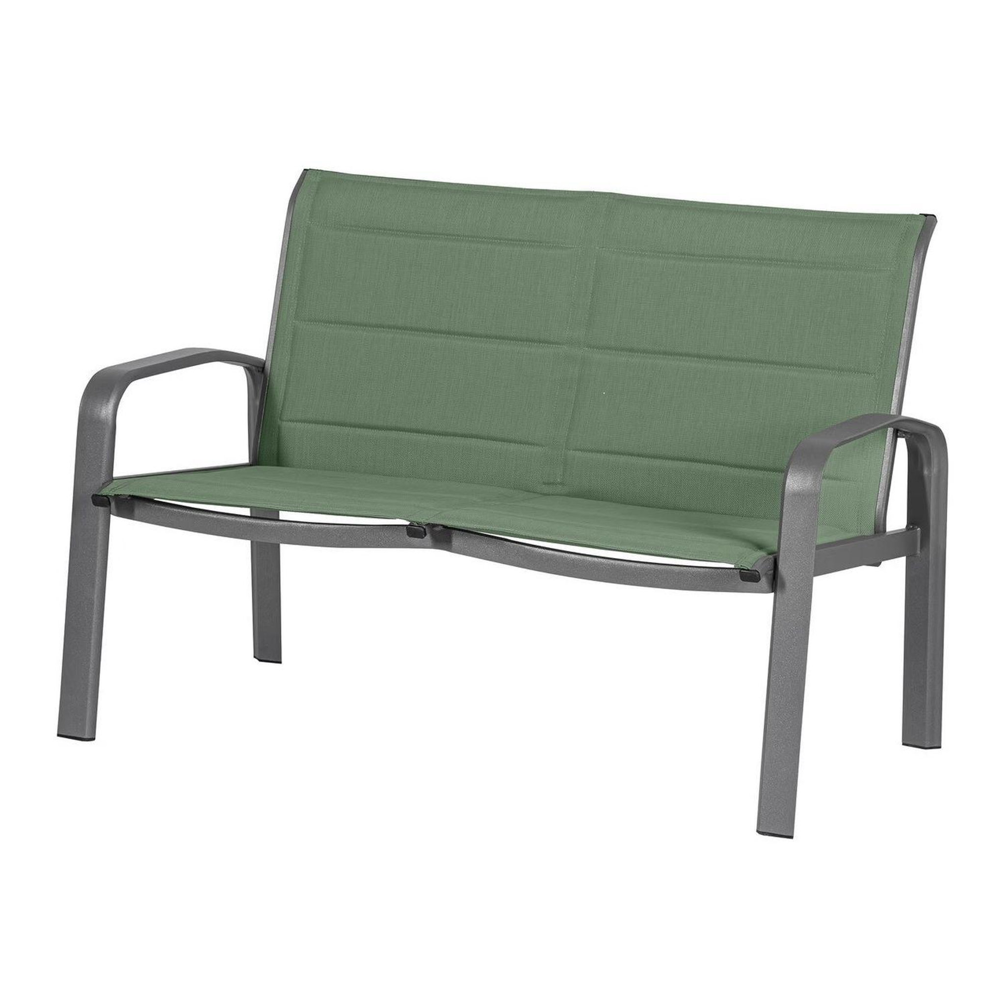 Voir la diapositive 3 : HESPERIDE Salon de jardin Elyn en aluminium et texaline