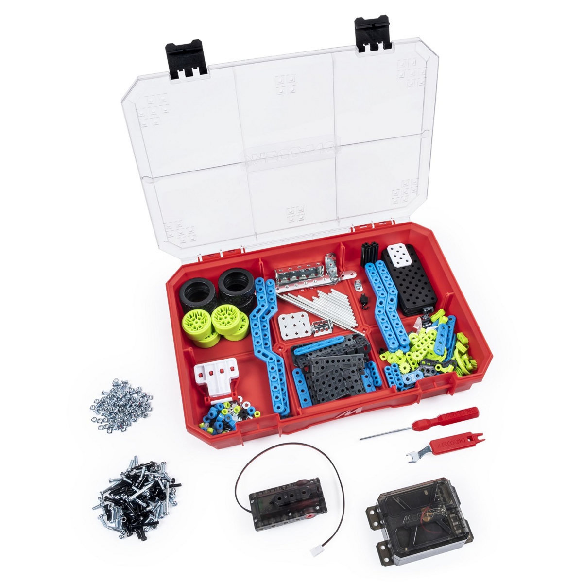 MECCANO  Kit d'inventions pour modèles motorisés et engrenages 419 pièces