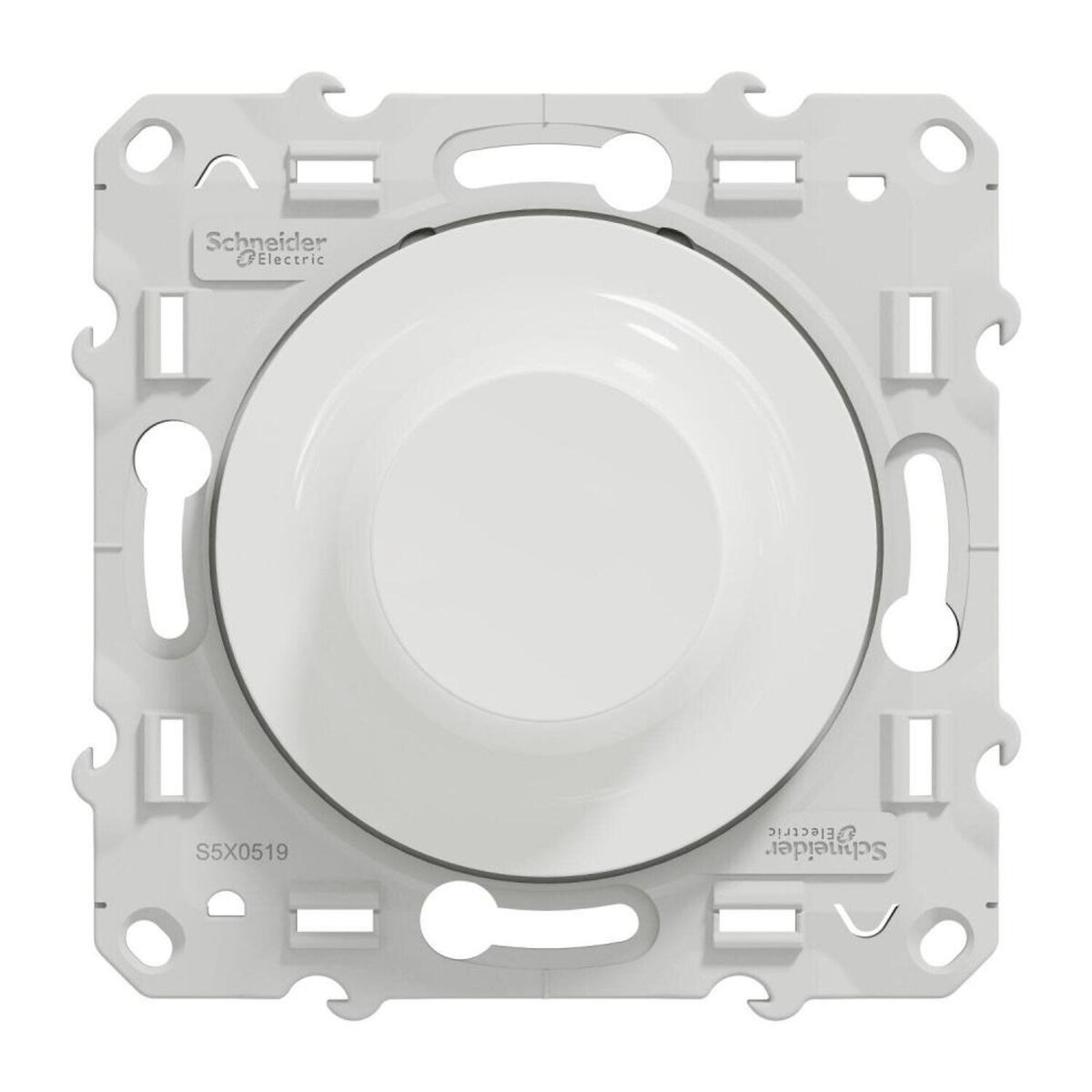 Schneider Electric Variateur de lumière universel à assembler Odace, SCHNEIDER ELECTRIC, blanc