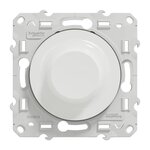 Schneider Electric Variateur de lumière universel à assembler Odace, SCHNEIDER ELECTRIC, blanc