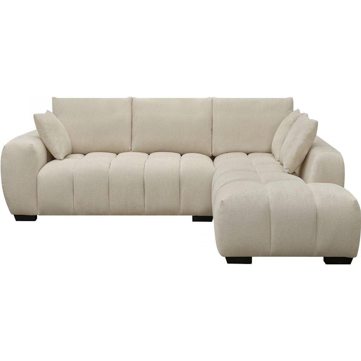 Habitat et Jardin Canapé d'angle Monceau  - 3 places - Beige