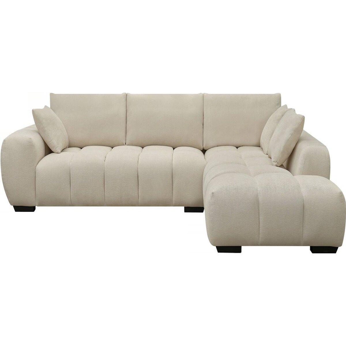 Habitat et Jardin Canapé d'angle Monceau  - 3 places - Beige