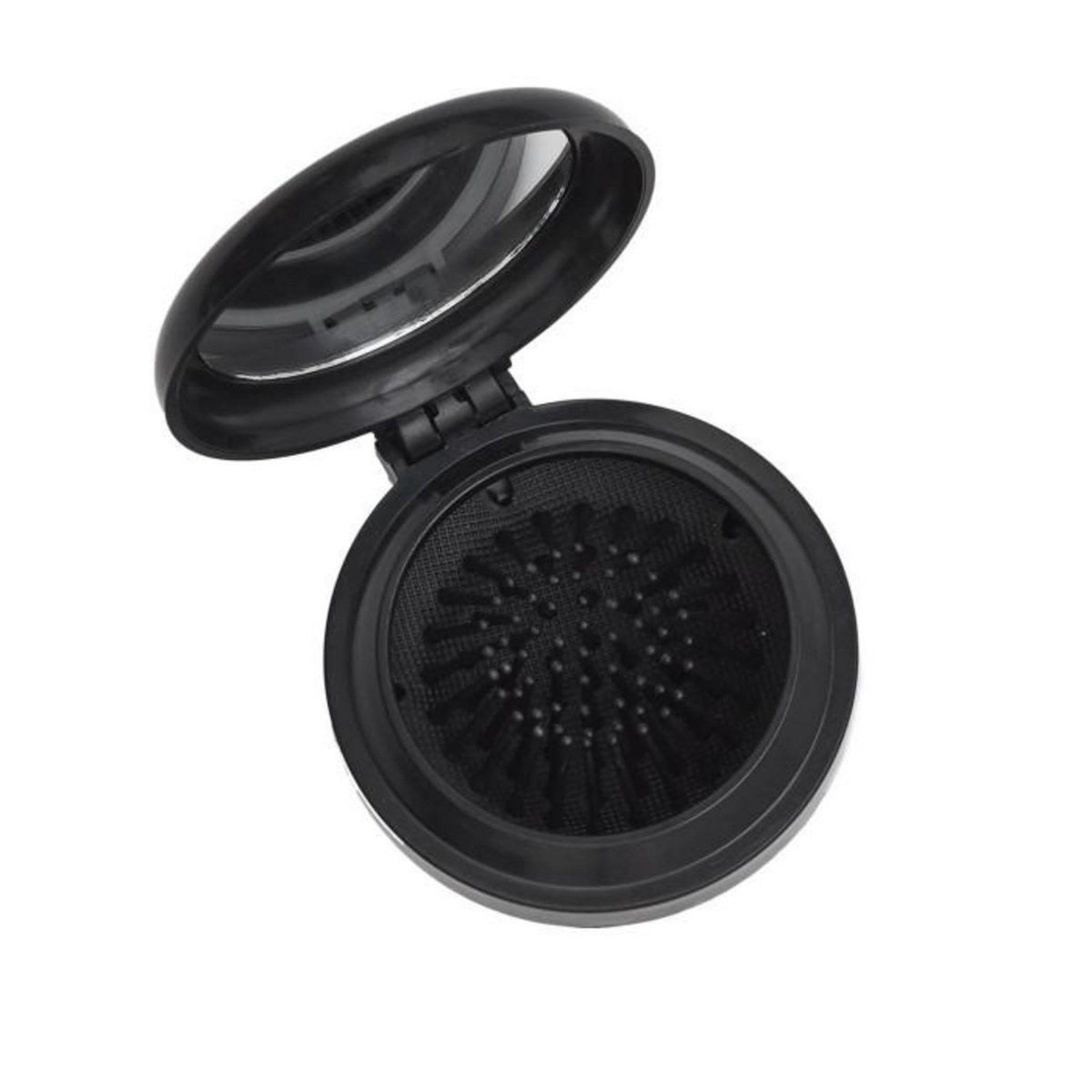 Paris Prix Brosse & Miroir de Sac  Nomade  7cm Noir