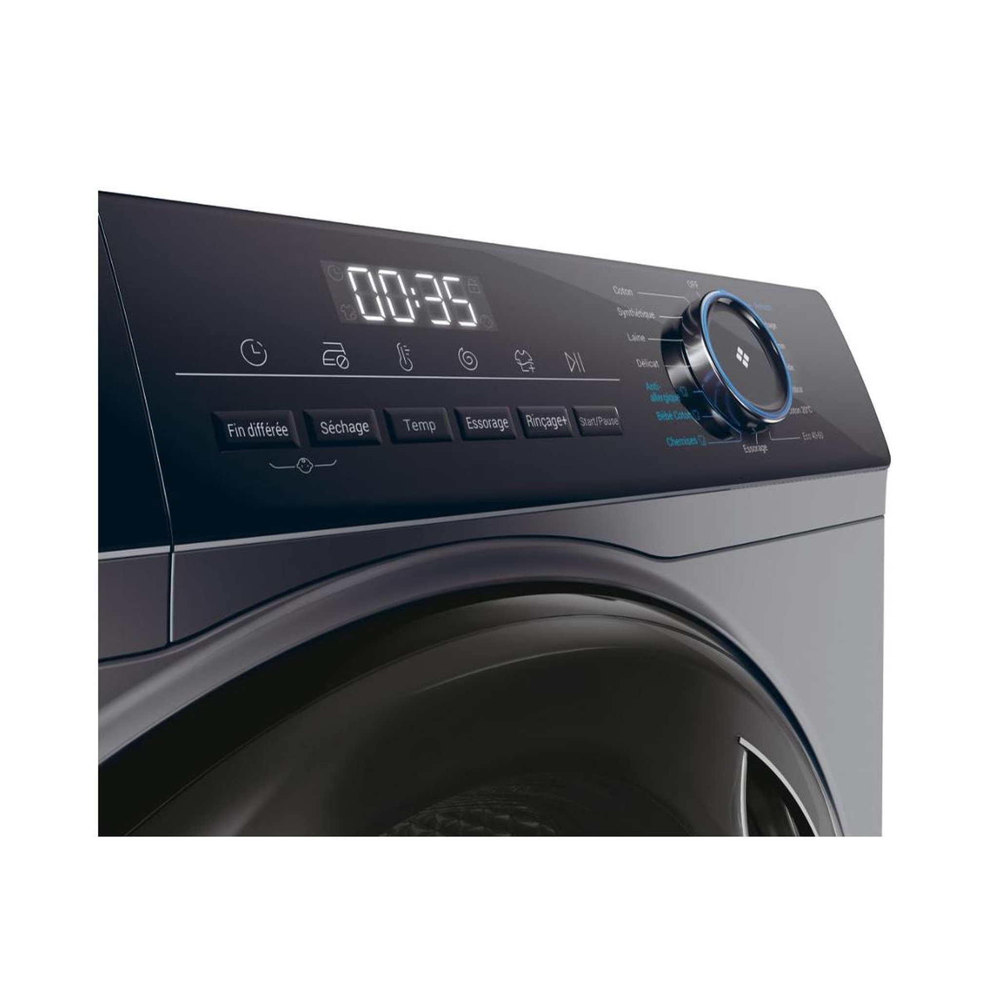 Voir la diapositive 5 : HAIER Lave-linge séchant 8/5kg 1400 trs/min silver grey - hwd80-b14939s8fr