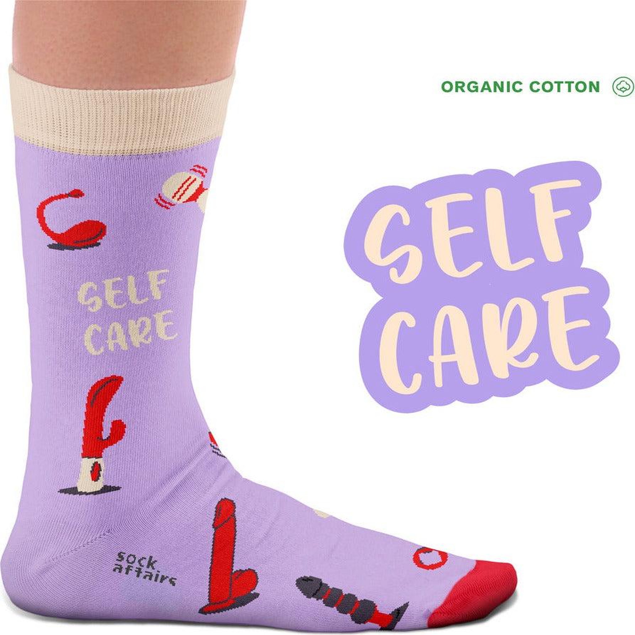 Voir la diapositive 4 : SOCK AFFAIRS Chaussettes coton bio se faire du bien