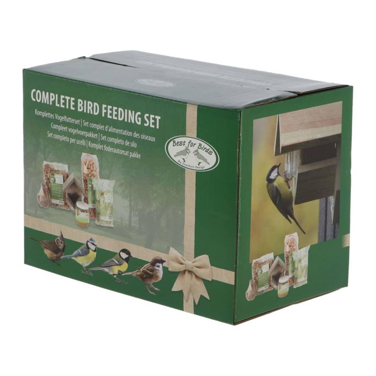 ESSCHERT DESIGN Esschert Design Ensemble complet de mangeoire a oiseaux L