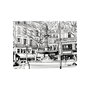 Voir la diapositive 2 : Paris Prix Papier Peint  Sketch of Parisian Fountain