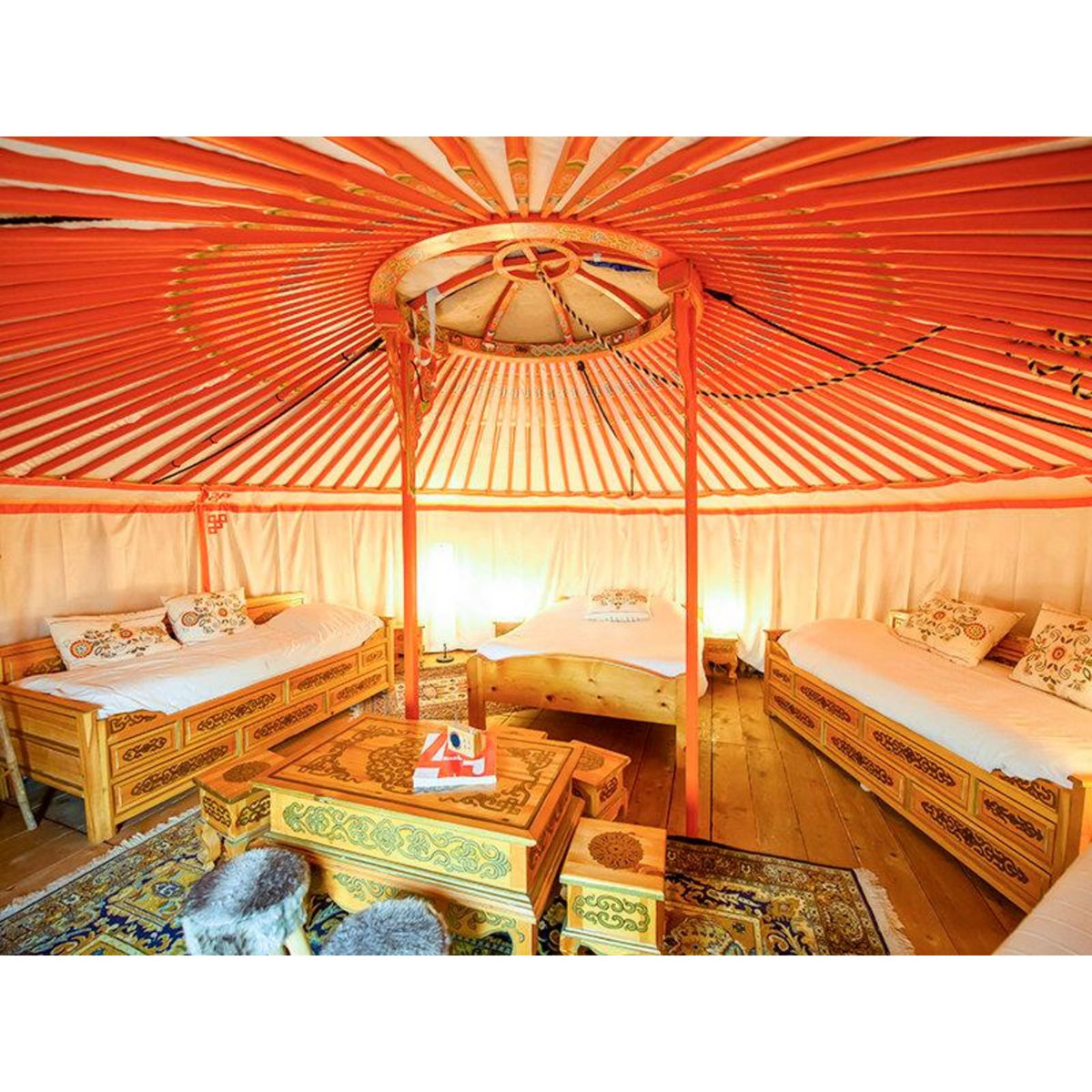 Smartbox Séjour insolite en yourte avec journée au spa près de Paris - Coffret Cadeau Séjour