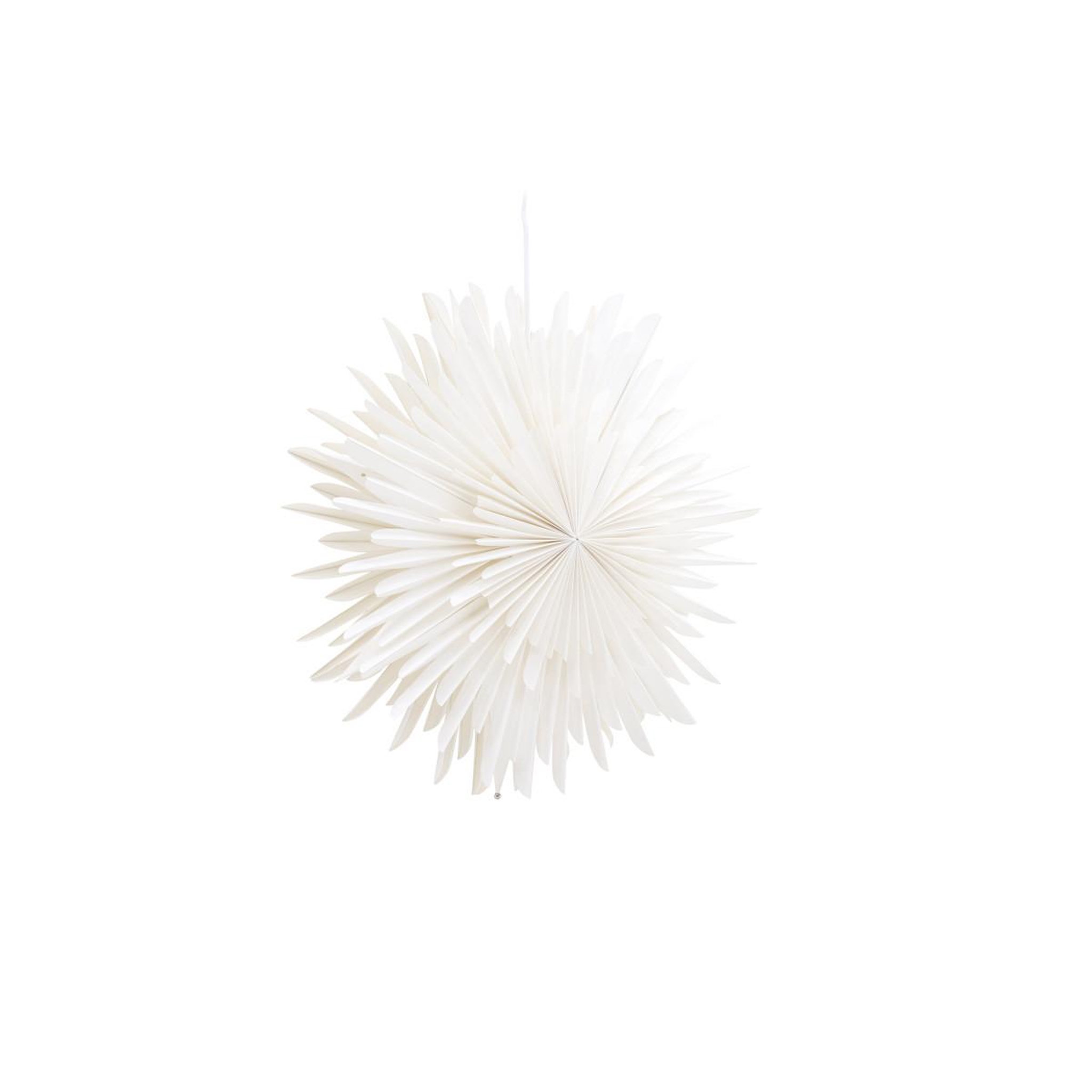 Voir la diapositive 4 : Paris Prix Lampe suspension design  selen  46cm blanc