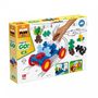 Voir la diapositive 3 : PlusPlus Make&GO! Ensemble de Véhicules - 46 Pièces Créatives pour Enfants