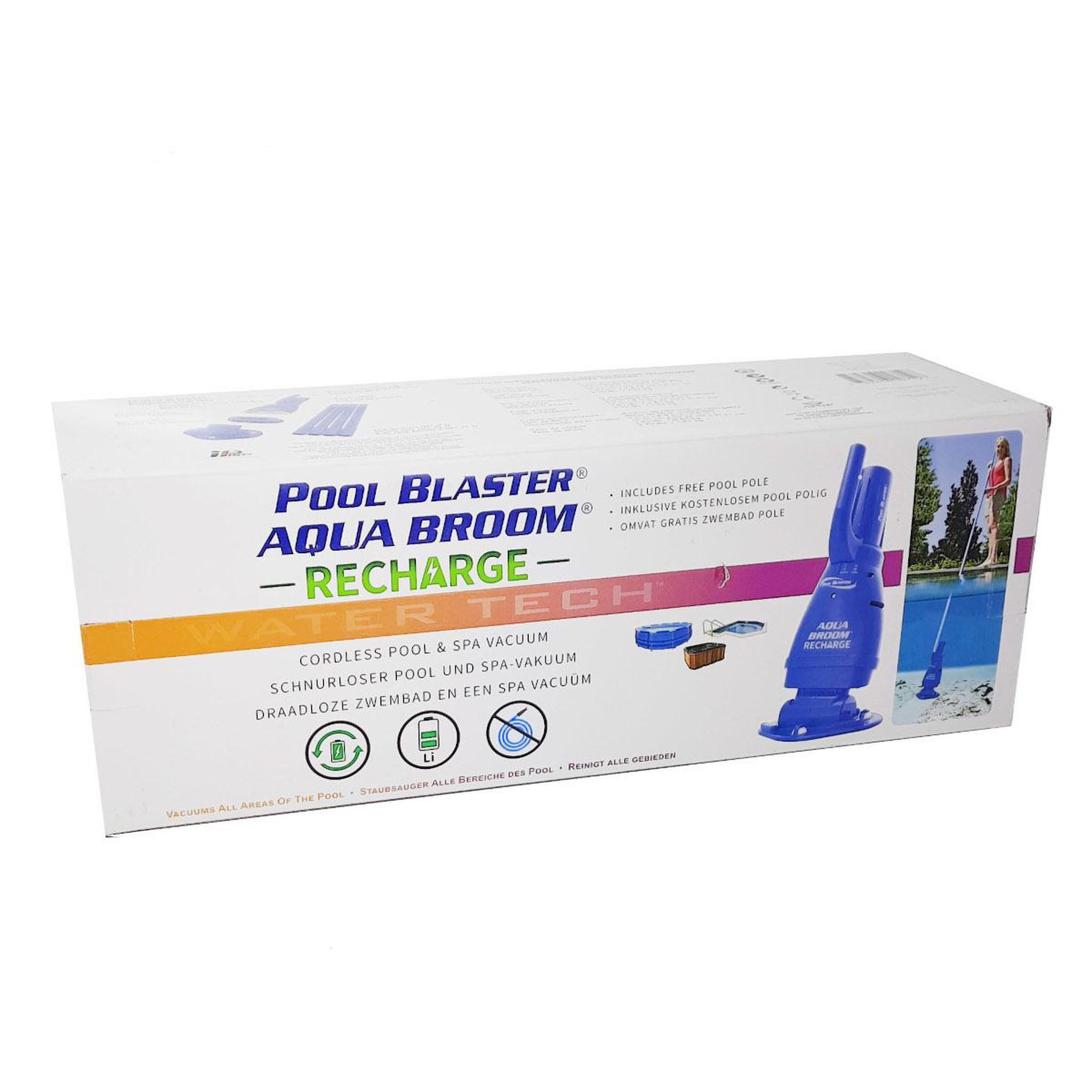 Voir la diapositive 4 : Water tech Aspirateur de piscine - aqua broom - 106892