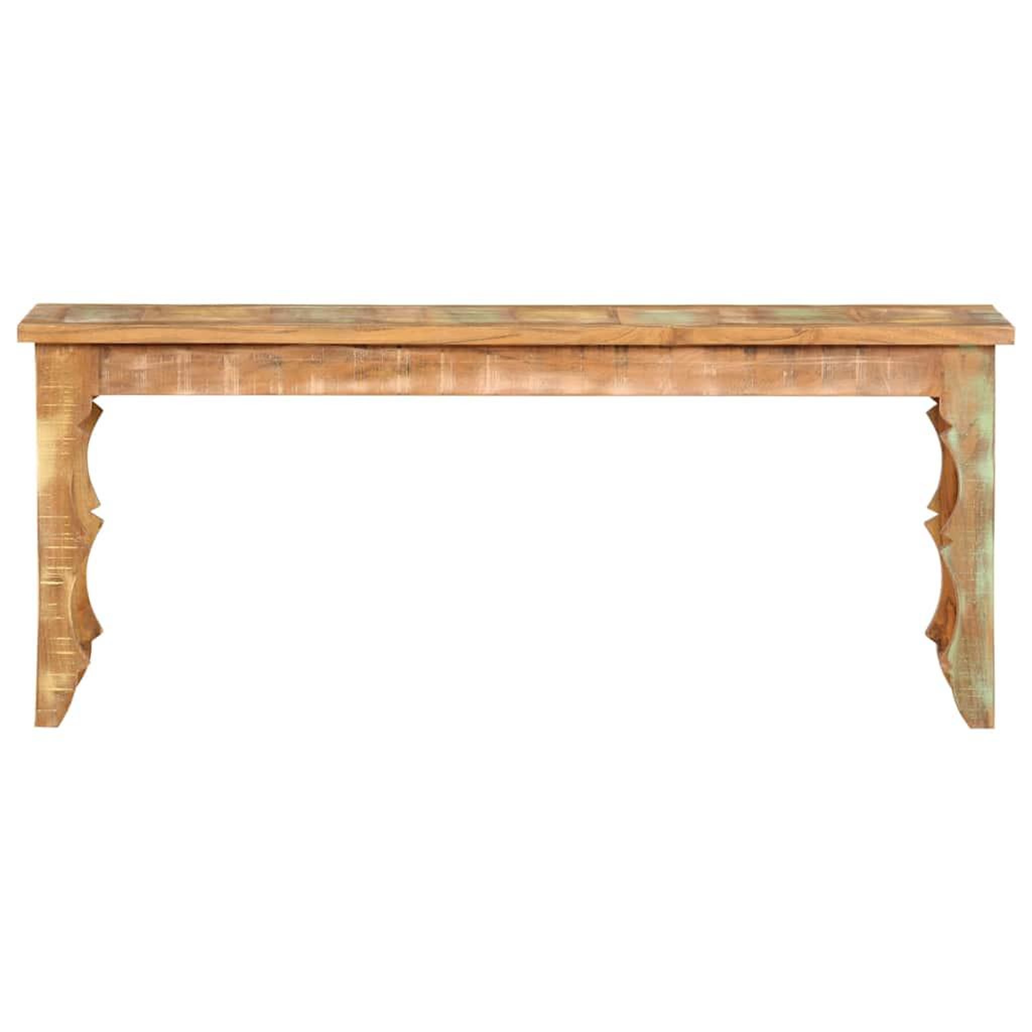 Voir la diapositive 2 : VIDAXL Banc 110 x 35 x 45 cm bois de recuperation massif