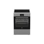 Voir la diapositive 1 : Beko Cuisinière vitrocéramique FBE67300XCS