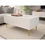 Voir la diapositive 2 : BEST MOBILIER Ambre - table basse - 2 portes - 120 cm
