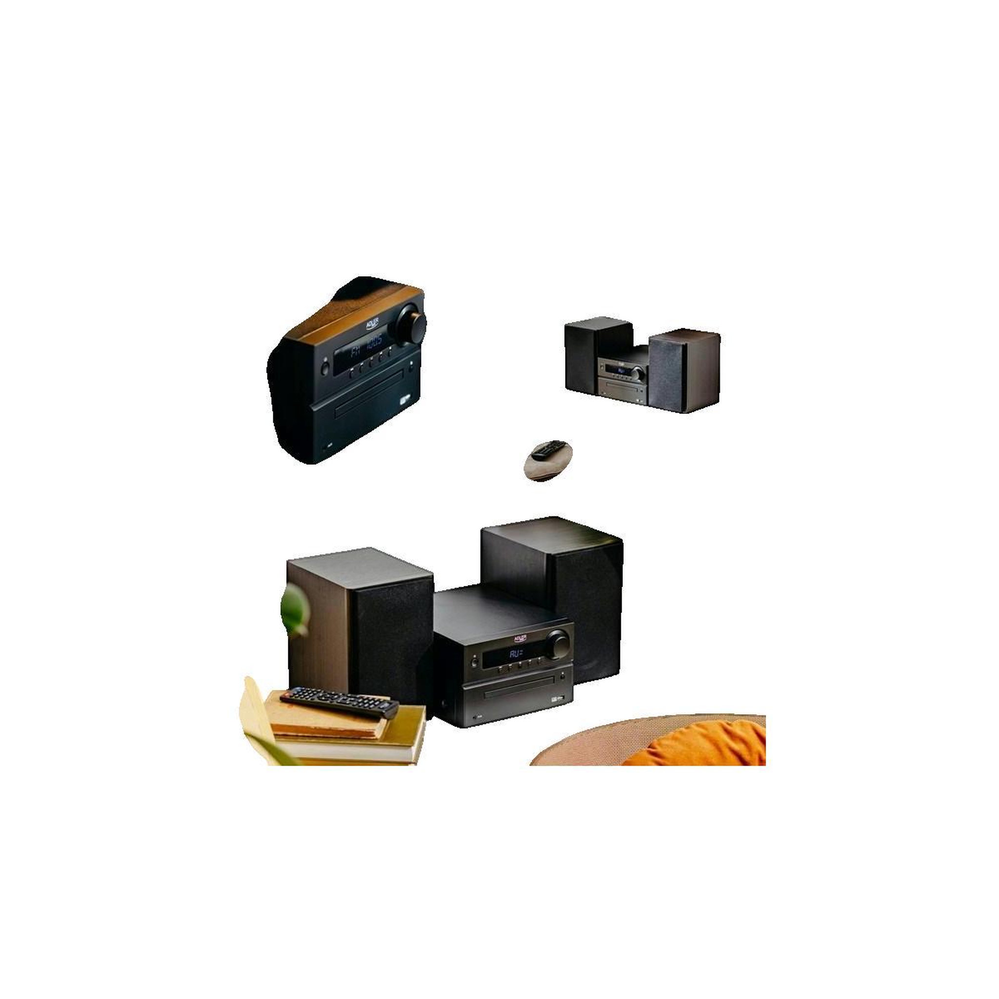 ADLER Mini tour de musique Adler AD 1917 Bluetooth 5.3 50W RMS