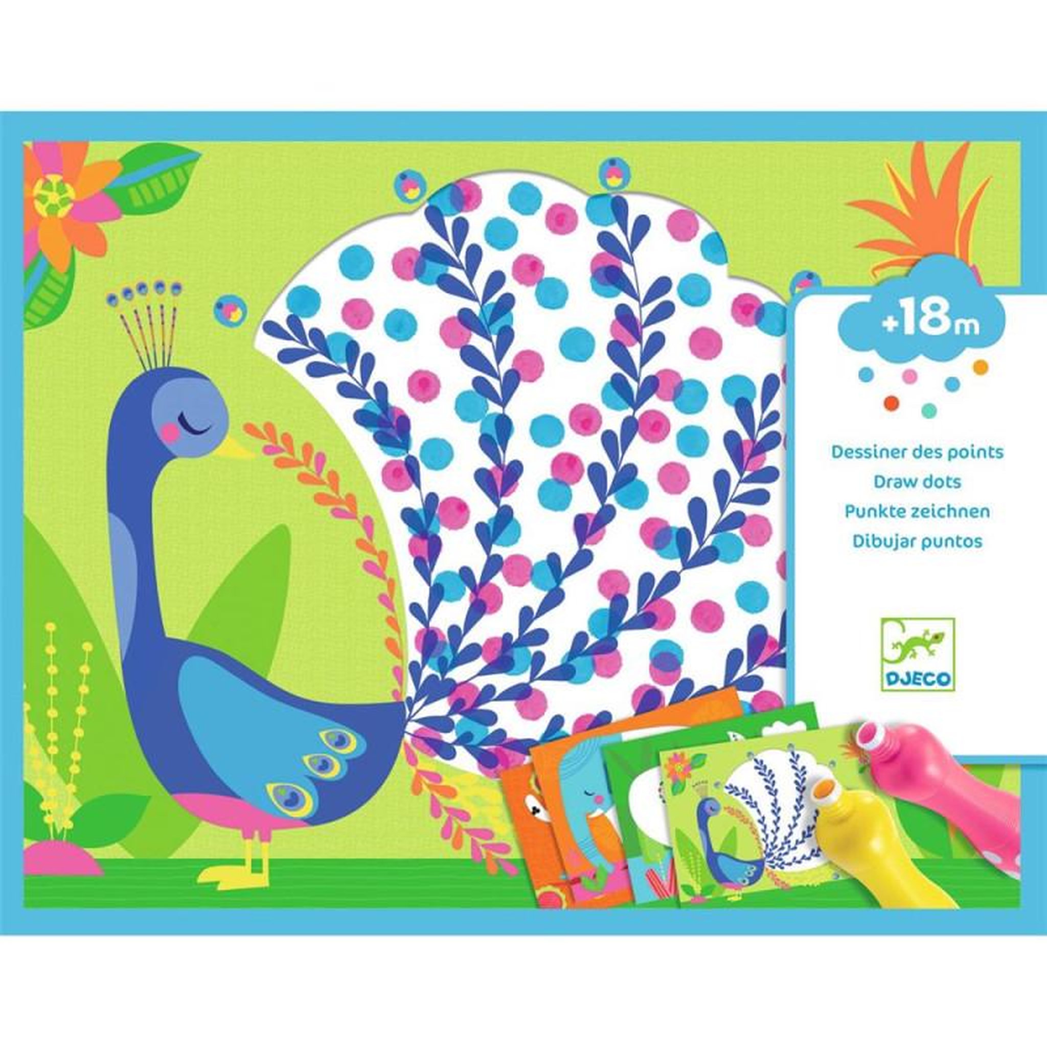 Djeco Peinture enfant Djeco Des points c est tout !