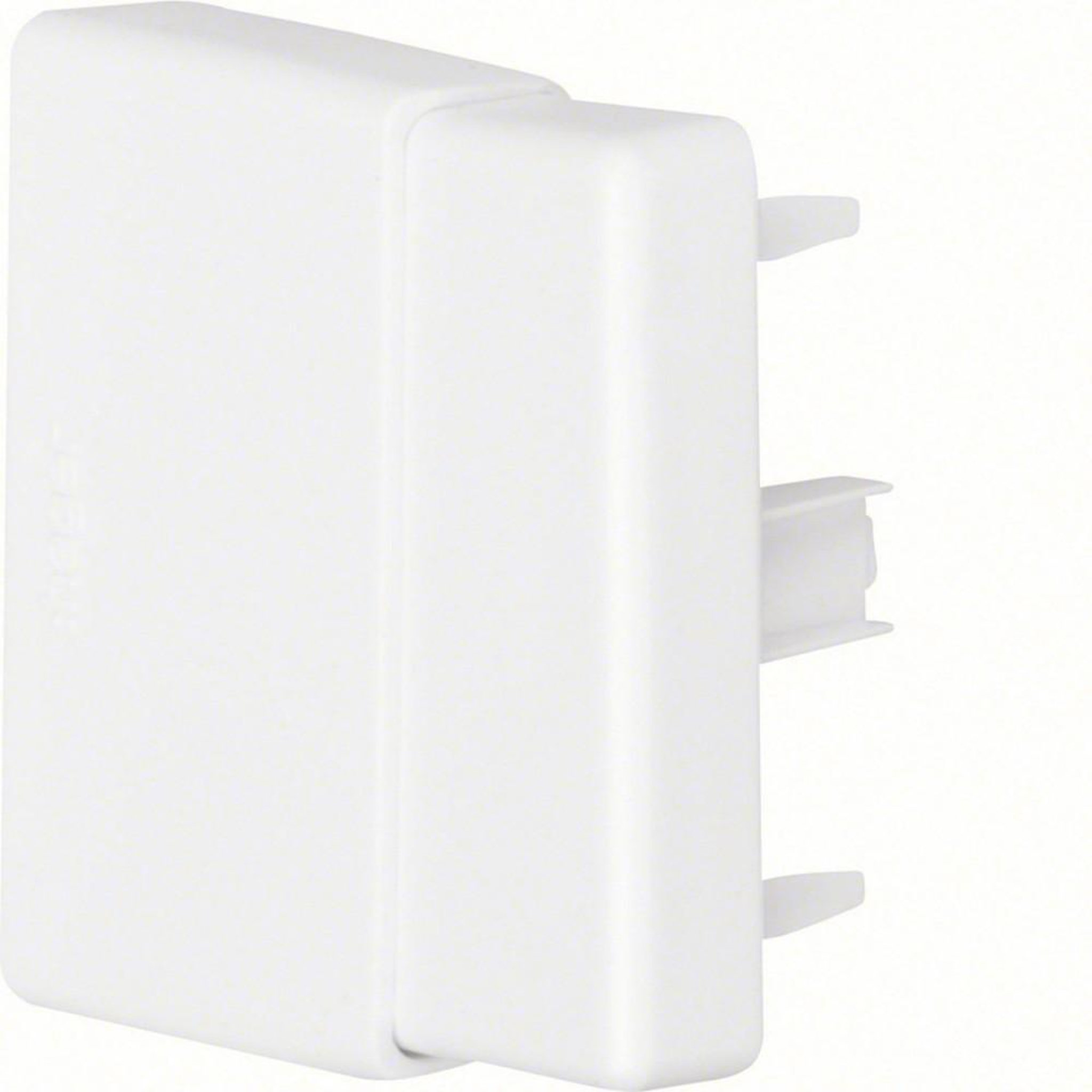 CENTRALE BRICO Embout blanc pour goulotte, H. 9.5 x P.4.5 cm