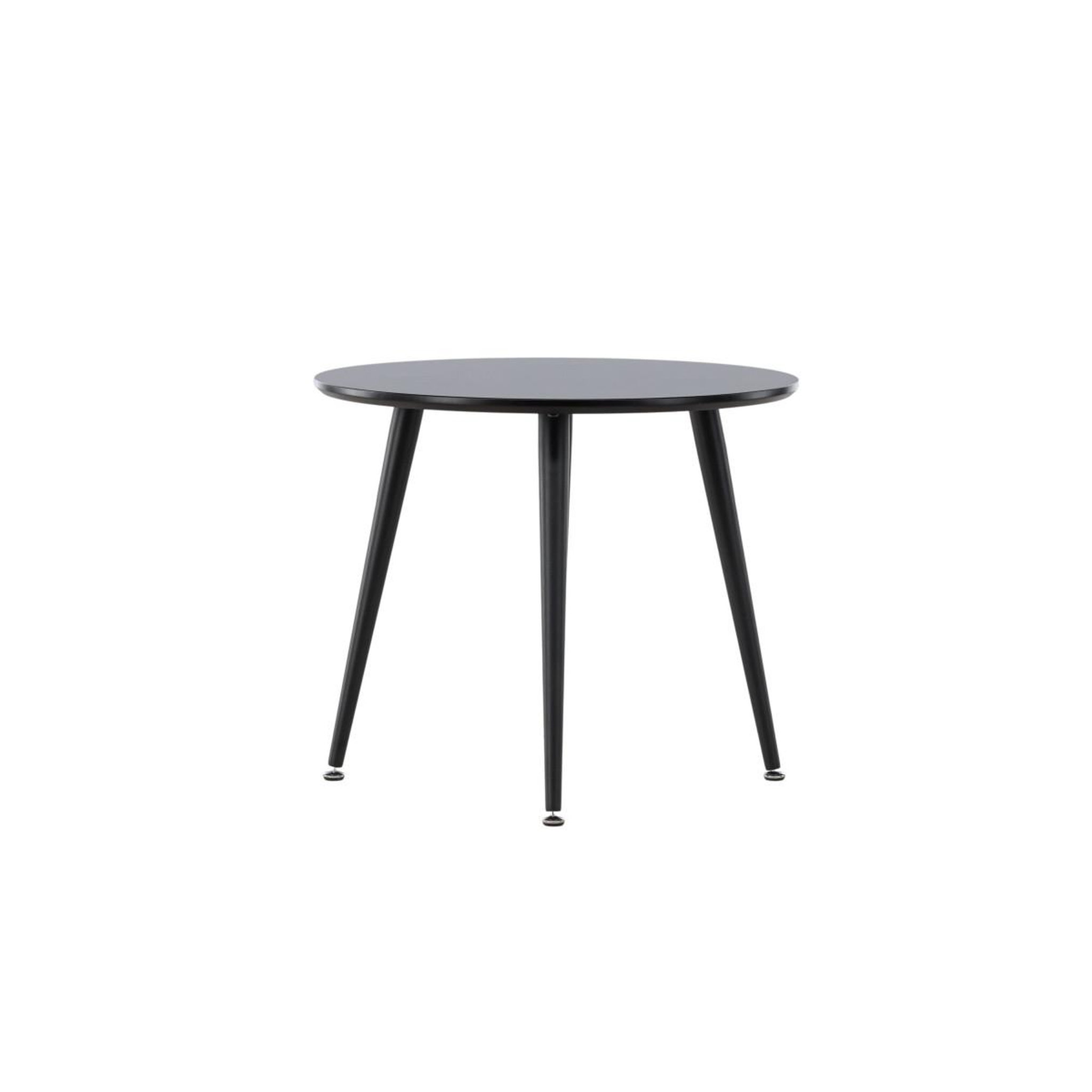 Voir la diapositive 2 : Paris Prix Table enfant design  plaza  60cm noir