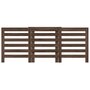 Voir la diapositive 3 : VIDAXL Cache-radiateur chene marron 205x21,5x83,5 cm bois d'ingenierie