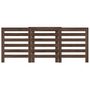 Voir la diapositive 3 : VIDAXL Cache-radiateur chene marron 205x21,5x83,5 cm bois d'ingenierie
