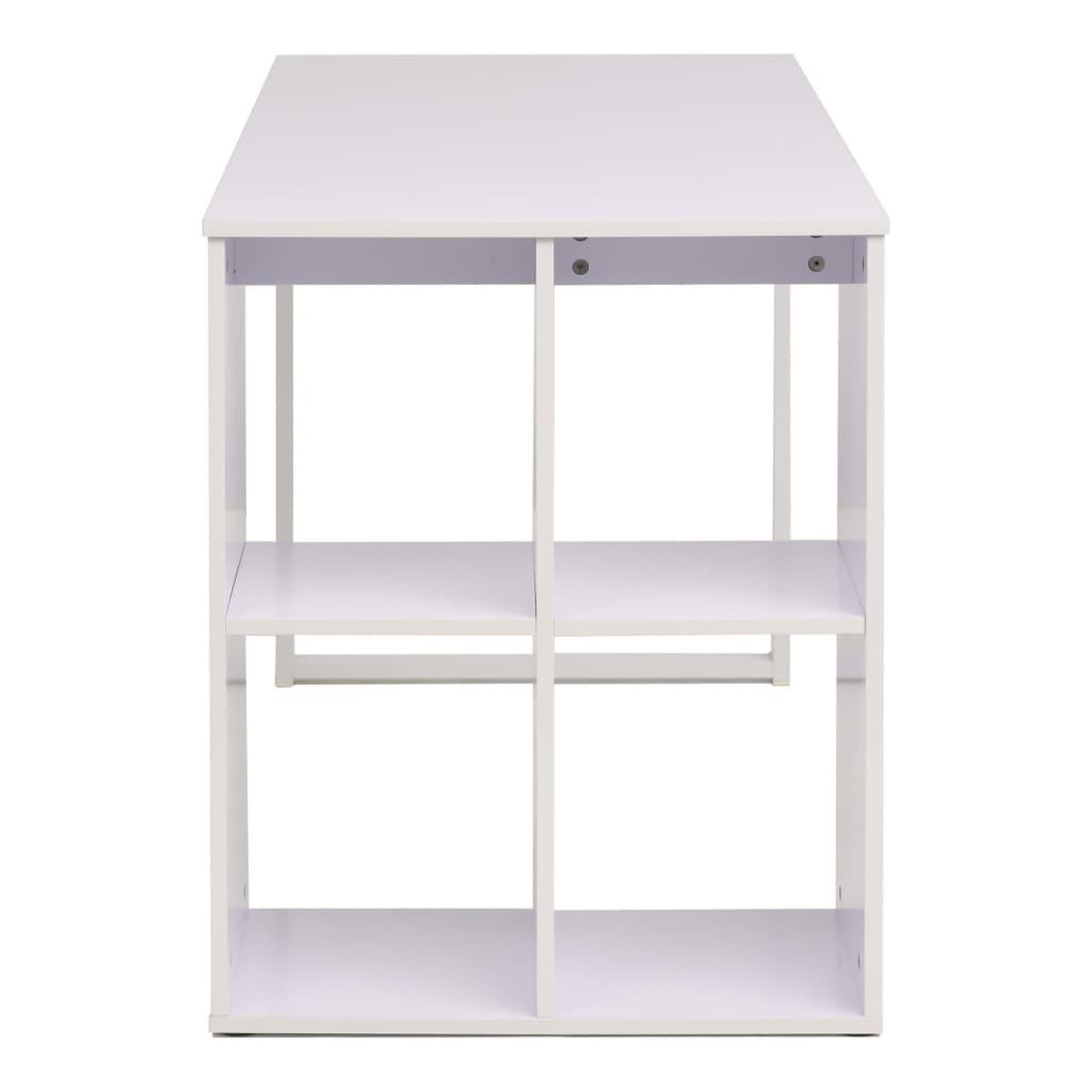 Voir la diapositive 4 : VIDAXL Table d'ecriture 120x60x75 cm Blanc